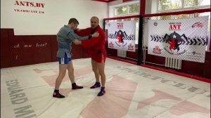Зацеп изнутри с колен / Зацеп изнутри на одноименную ногу / Зацепы Самбо / Муравицкий Эдуард