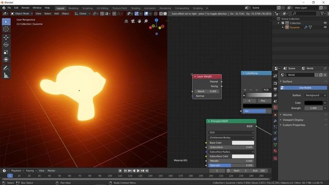 How to Create a Layer Weight Node in Blender Eevee смотреть онлайн