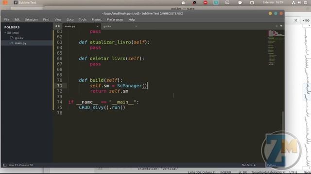 #06 CRUD Kivy & SQLite: Performando o Screen Manager смотреть онлайн