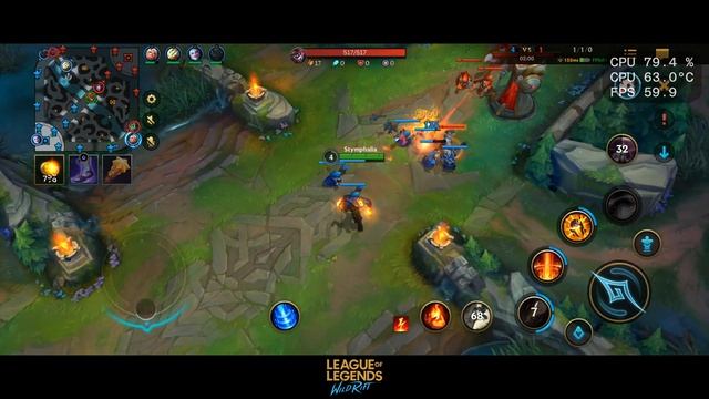 League Of Legends Wild Rift | Mediatek Helio G99 [Infinix Note 30] смотреть онлайн