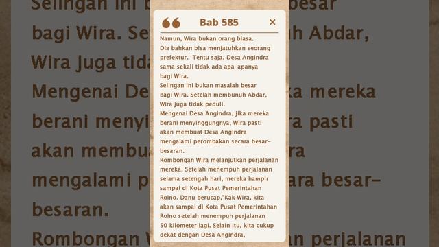 Bab 584-585 TERBARU❗BANDIT Desa Angindra | Perjalanan Dimensi Waktu Sang Genius ~ Wira Darmadi