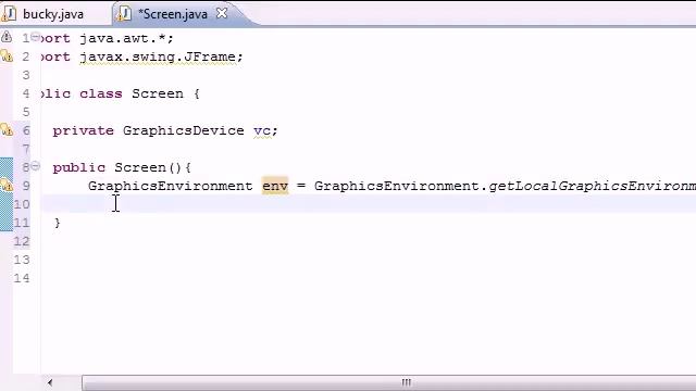 Java Game Development 3 Creating a Screen for Games смотреть онлайн