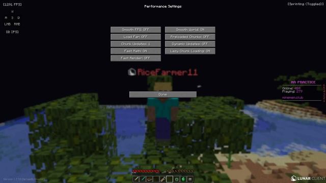 RiceFarmer11's Minecraft Settings & Pack Folder Release смотреть онлайн