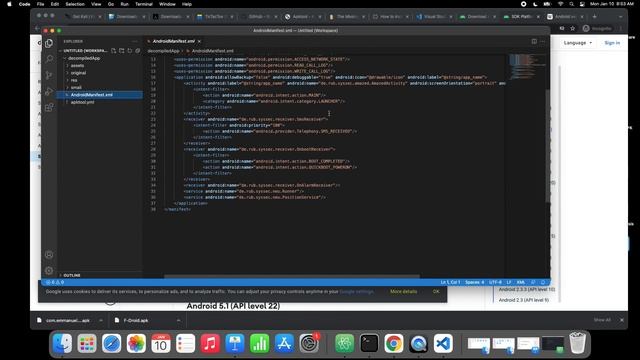 Android Malware Analysis Part 2 - APKtool APK Decompilation смотреть онлайн