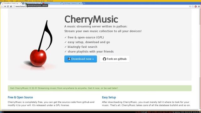 CherryMusic - Personal Cloud Music Server - Linux WebUI смотреть онлайн