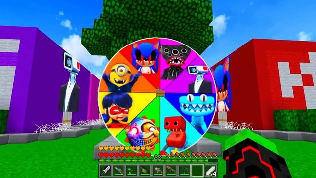 НАШЁЛ КОЛЕСО ФОРТУНЫ В МАЙНКРАФТ ЗОМБАК смотреть онлайн