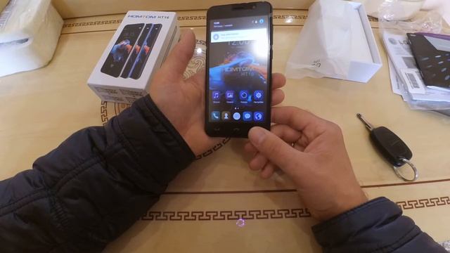 Распаковка и обзор телефона Homtom HT16 Черный смотреть онлайн