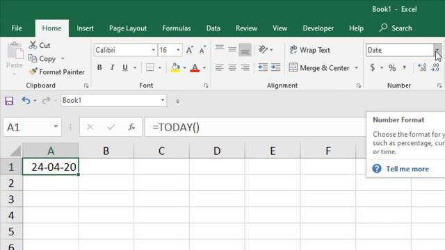 How to Use TODAY Function in Excel смотреть онлайн