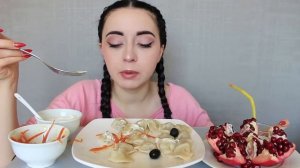 САМЫЙ СЛОЖНЫЙ ЯЗЫК ЛЕЗГИНСКИЙ ??  MUKBANG ПЕЛЬМЕНИ Ayka Emilly