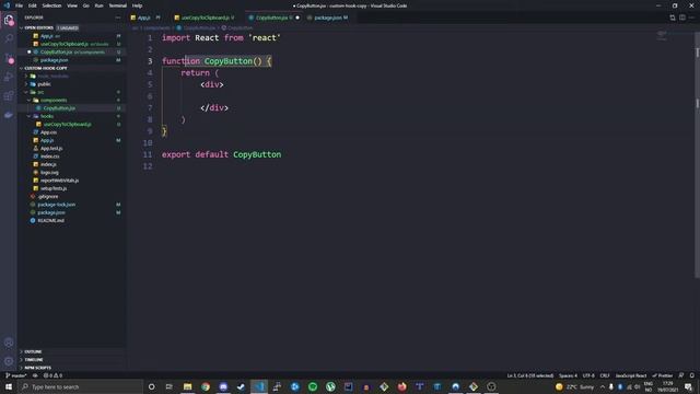 Simplest React Custom Hook? | useCopyToClipboard смотреть онлайн