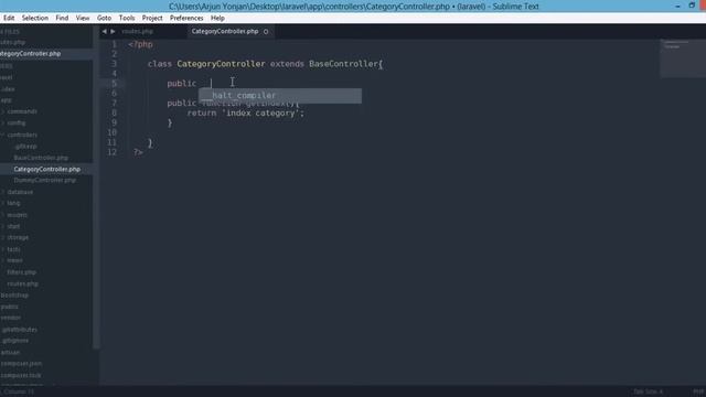 laravel 4 filter CSRF filter within the CategoryController instead of route смотреть онлайн
