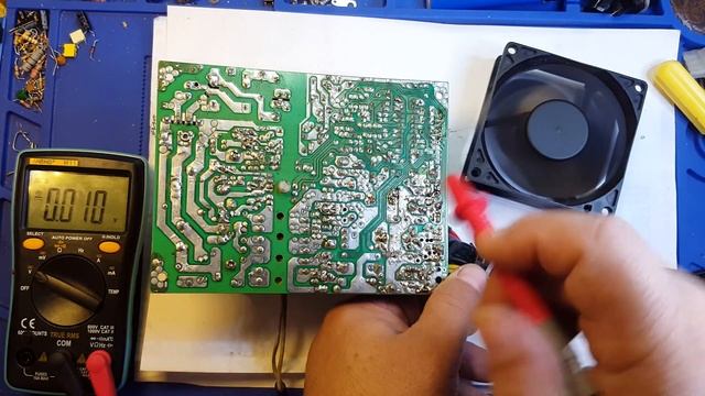 Блок питания на шим SG 6105 D - 400 W ремонт , окончание смотреть онлайн