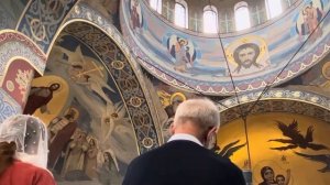 Ектения перед Херувимской. Хор храма Нерукотворного Образа Христа Спасителя.