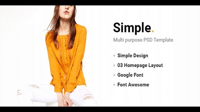 Simple - PSD Template | Themeforest Website Templates and Themes смотреть онлайн