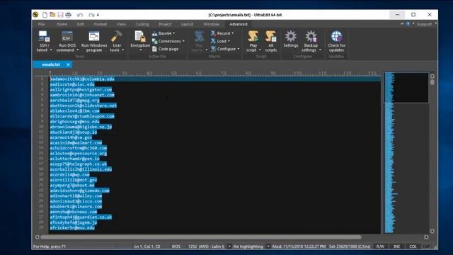 Randomize or shuffle lines in a text file смотреть онлайн