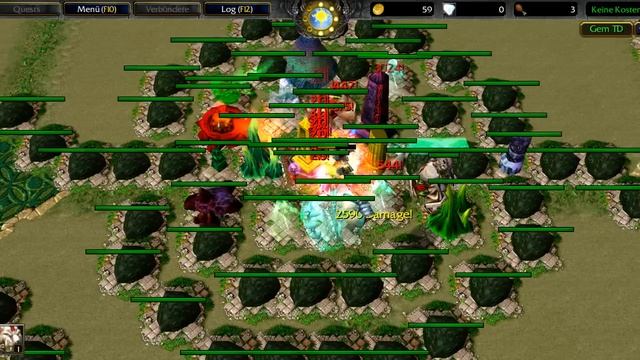 GEM TD Extreme - Best Maze - Kill dmg Test - TUTORIAL смотреть онлайн
