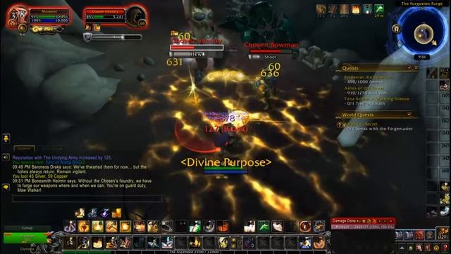 Retail WoW stream gathering anima! смотреть онлайн