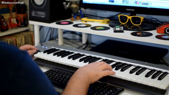 Making a beat M-Audio Keystation 49es Ep88 смотреть онлайн