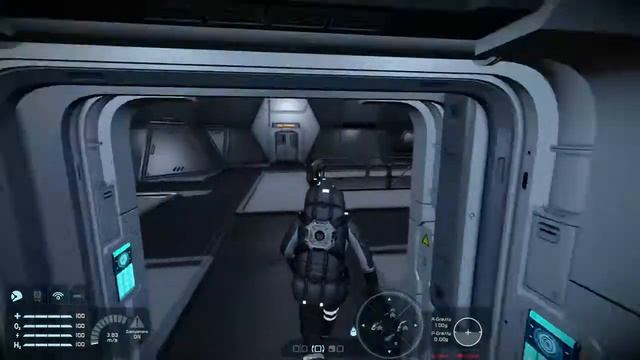 Space Engineers Xbox One : Atarax Project, Med bay, Cryo Room, Lieutenant's quarters. смотреть онлайн