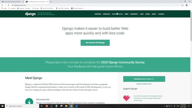 Django Notes Website: Create Model & Fetch Data From Database #2 смотреть онлайн