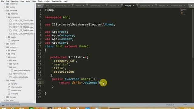 Laravel 5.6 Eloquent Relationship(Bangla) смотреть онлайн