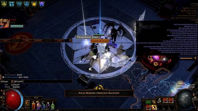 Dropped cortex map rewards Sulphur flask смотреть онлайн
