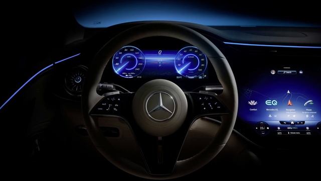 2023 Mercedes-Benz EQS SUV | Interior & Test Prototype смотреть онлайн
