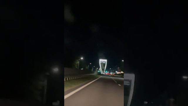 Въезд в Брест из Минска🇧🇾трасса м1. 2022.Ночь☺️ смотреть онлайн