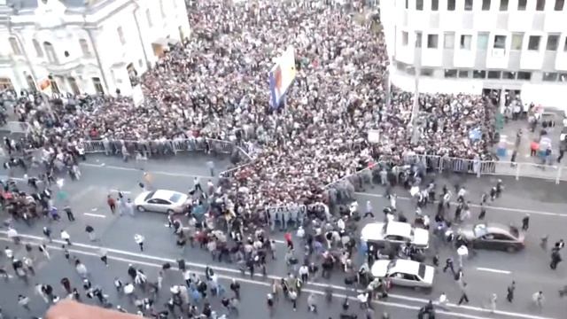 Праздник мусульман в Москве Прорыв отцепления смотреть онлайн