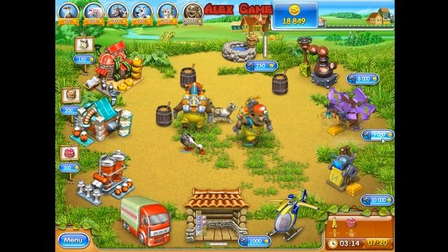 Farm Frenzy 3 Russian Roulette (9 Galactic Rd) Веселая ферма 3 Русская Рулетка Галактическая 9 смотреть онлайн