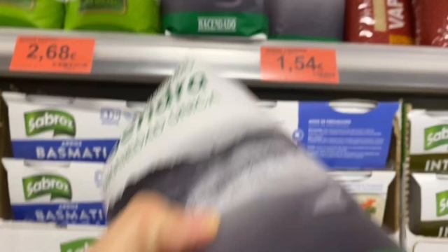 Наши обычные будни, сходили в магазин, цены в Испании. Чек на 80 евро, чтоикупили