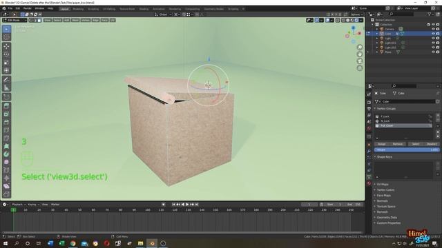 Blender Tutorial : How to Change Pivot point or Origin Point in both Object and Edit mode смотреть онлайн