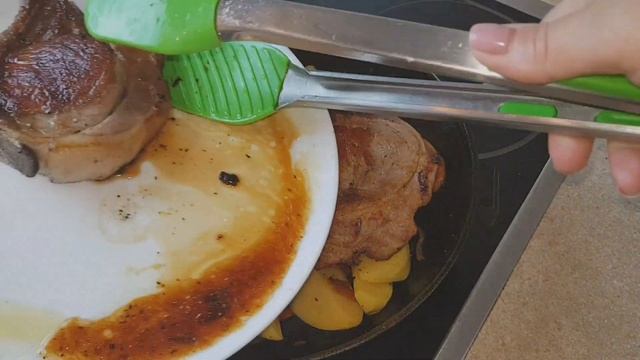 Романтический ужин на двоих с ЧЕСНОЧКОМ), цыганка готовит. Картофель с мясом. Gipsy cuisine. смотреть онлайн