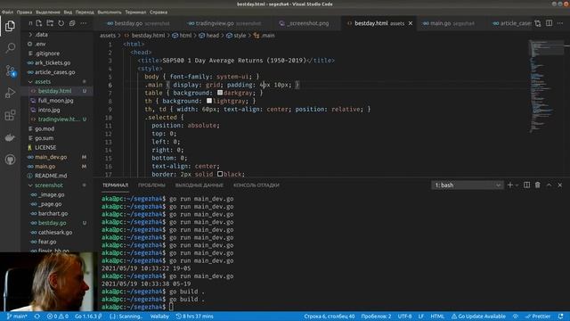 GoLang #115 - telegram-bot - /bestday смотреть онлайн