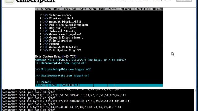 Web-based DOS Terminal App смотреть онлайн