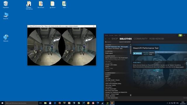 SteamVR Performance Test on GeForce GTX 980 Ti смотреть онлайн