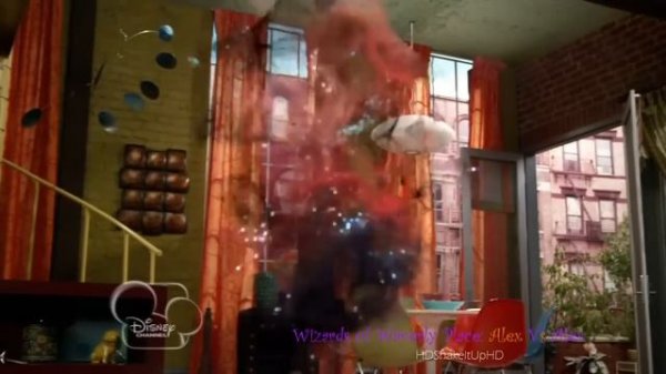 Wizards of Waverly Place: Alex VS. Alex Fight Scene