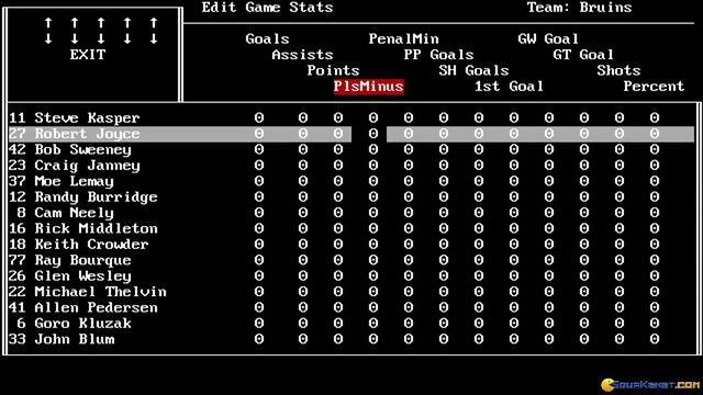Hockey League Simulator gameplay (PC Game, 1989) смотреть онлайн
