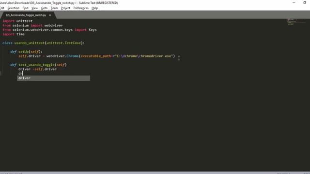 Cap #13 | Curso Python con Selenium | Click en un Toggle o Switch смотреть онлайн