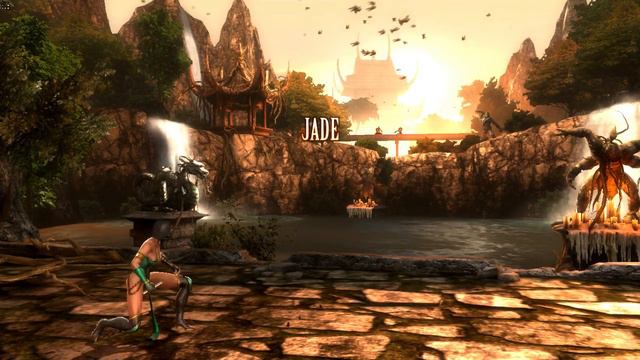 Mortal Kombat 9 (Jade) Test Your Luck смотреть онлайн