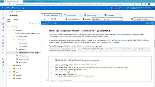 Prebuilt Docker Images for Inference in Azure Machine Learning | AI Show смотреть онлайн