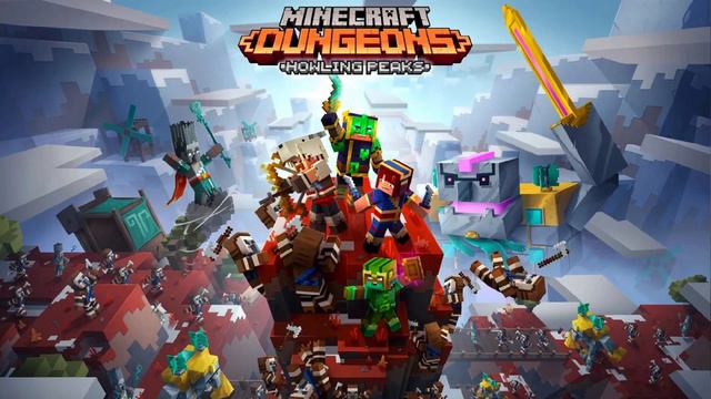 Gauntlet - Minecraft Dungeons: Howling Peaks смотреть онлайн