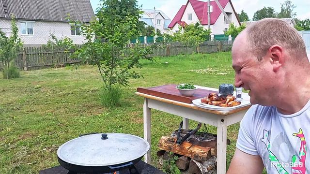 КАРТОШКА СО ШКВАРКАМИ И КОЛБАСКАМИ. ВКУС ДЕТСТВА! смотреть онлайн