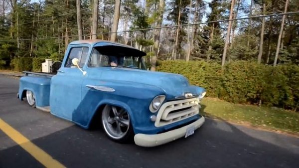 The Taylor'd '57: classic Chevy on air ride