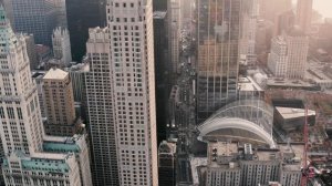 Обзор города Нью-Йорке