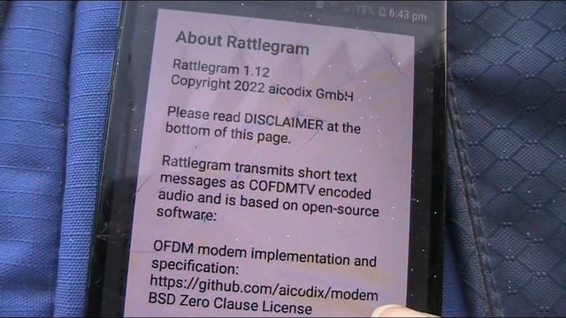 Text Over Radio With Rattlegram