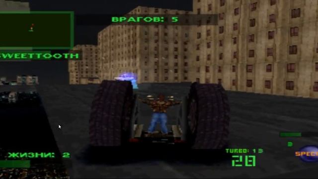 Twisted Metal 2 (PS1, 1996) Axel Уровень 5 Нью Йорк смотреть онлайн