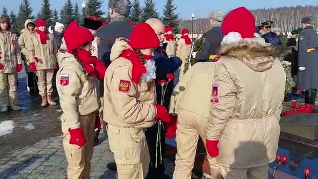 Часть 2 Возложение цветов к могиле неизвестного солдата 21.02.2023