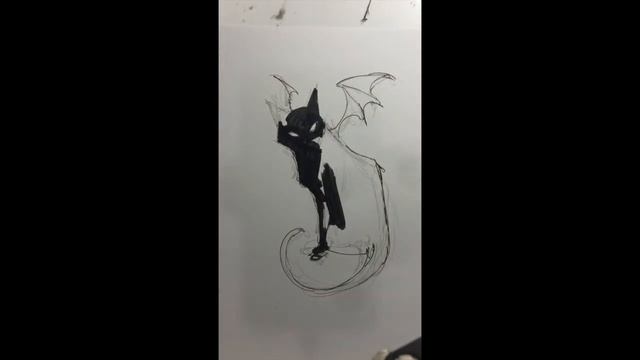 Bat Cat Sketch 1 смотреть онлайн