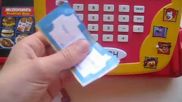 Обзор игрушки "Касса Mcdonalds" смотреть онлайн